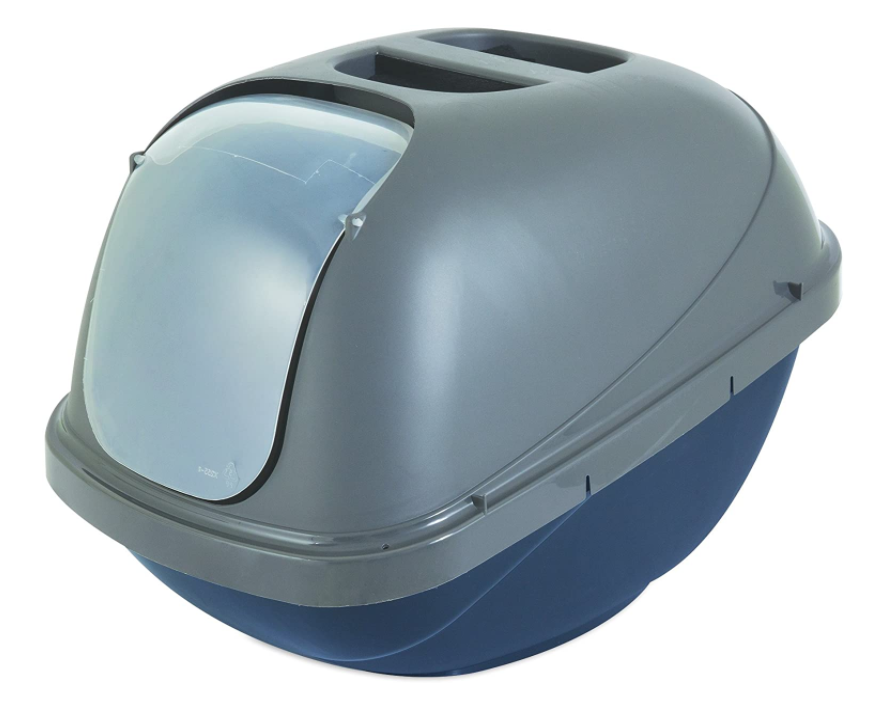 Whisker city high 2025 back litter pan
